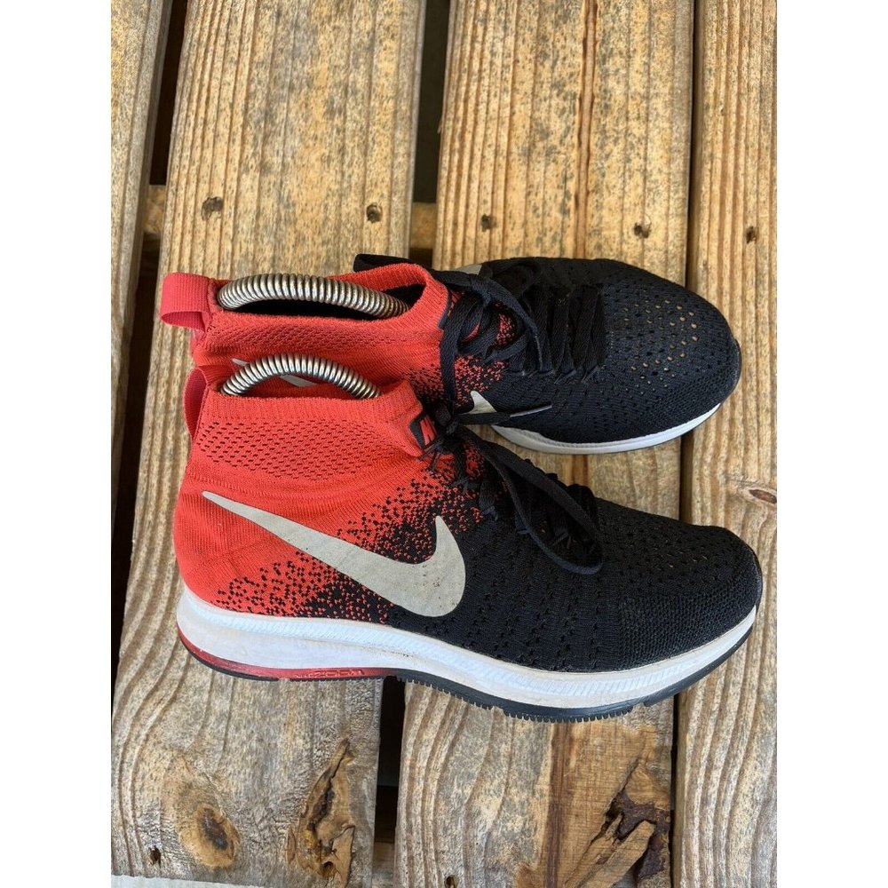 NIKE Zoom Pegasus‎ All Out Flyknit GS 844979-004 Youth Size 5.5